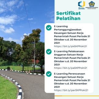 Sertifikat Pelatihan
